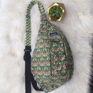 kavu rope bag owl print
